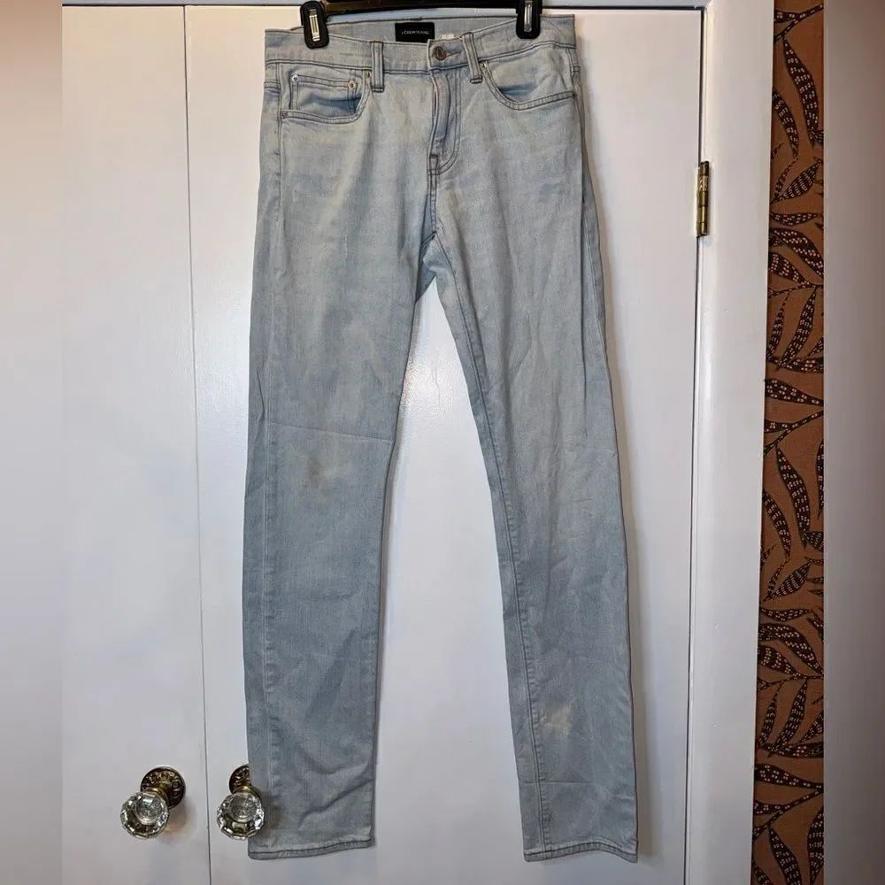 J.CREW 484 Slim-fit Stretch Jean In Three-year Wash Men’s Size 30x34